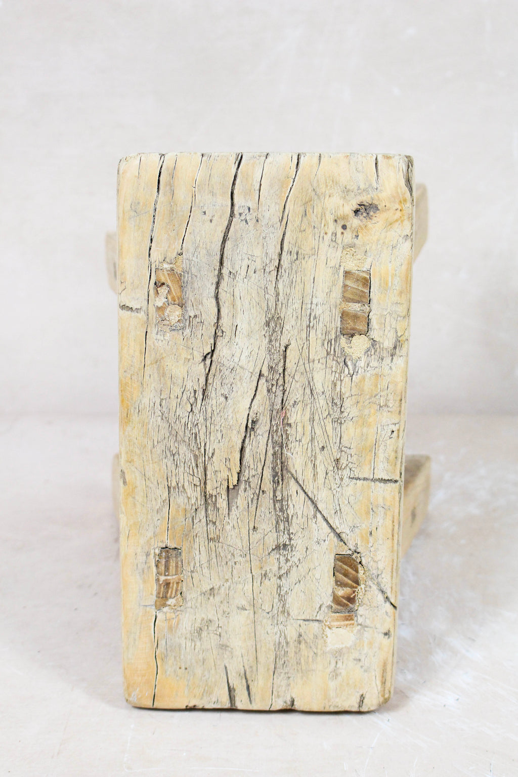 Vintage Rustic Stool - Elm wood - Small - 115