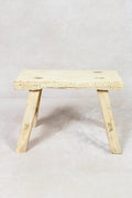 Vintage Rustic Stool - Elm wood -  Small - 116