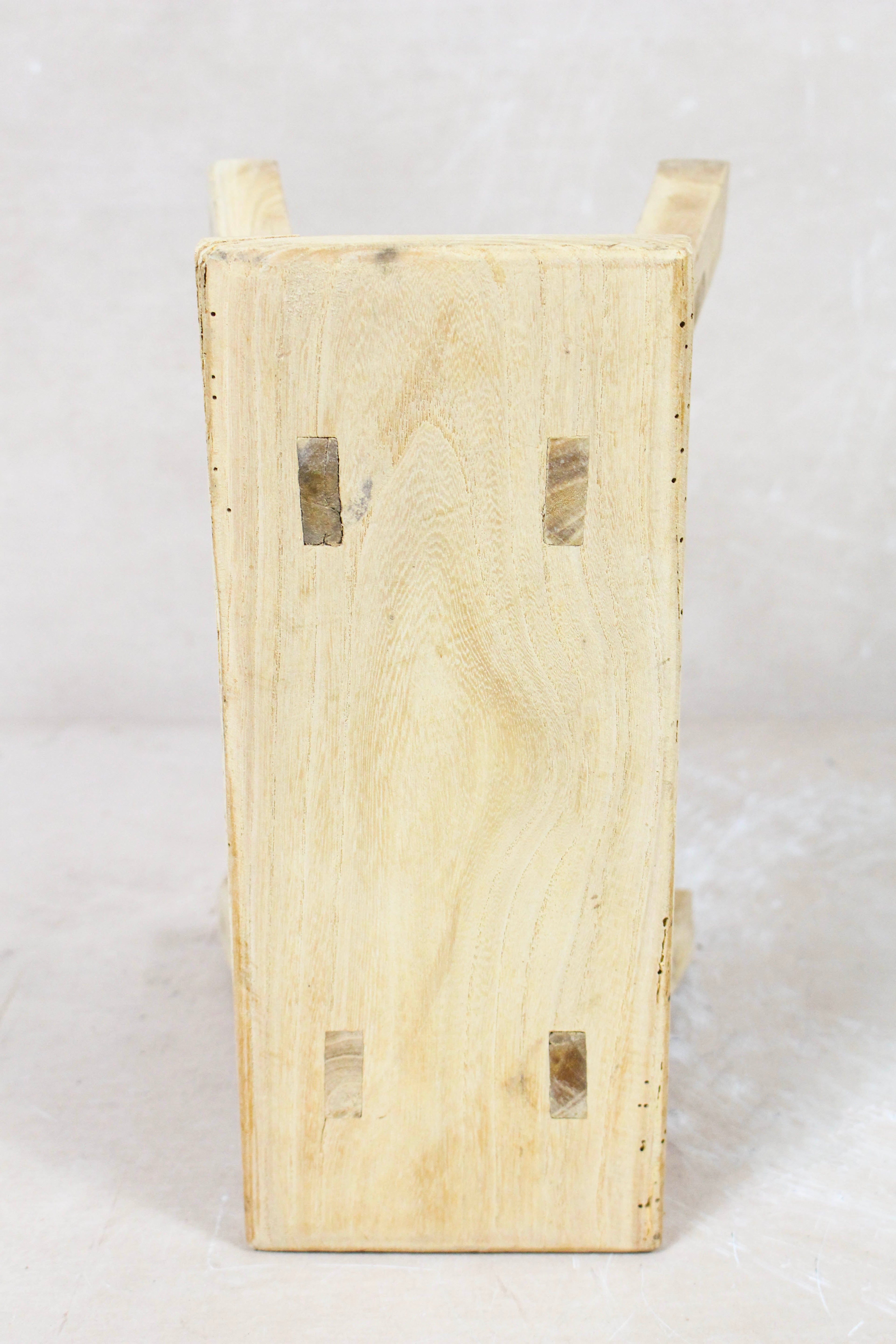 Vintage Rustic Stool - Elm wood -  Small - 116