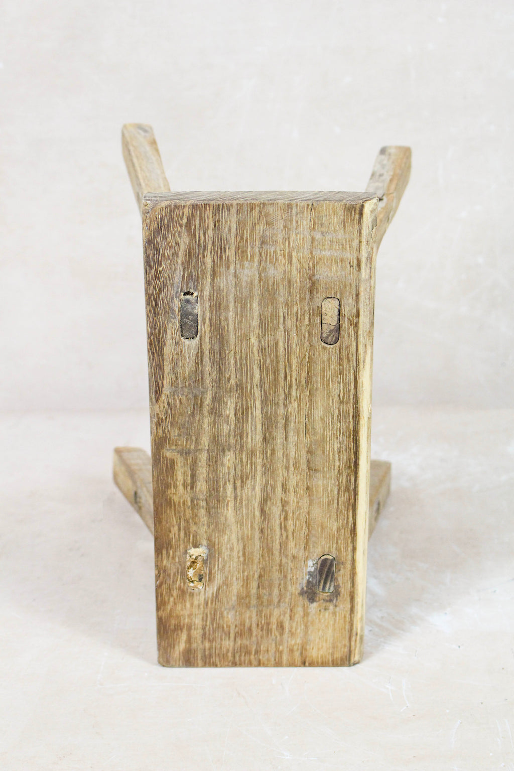 Vintage Rustic Stool - Elm wood - Small - 119