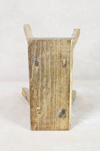 Vintage Rustic Stool - Elm wood - Small - 119