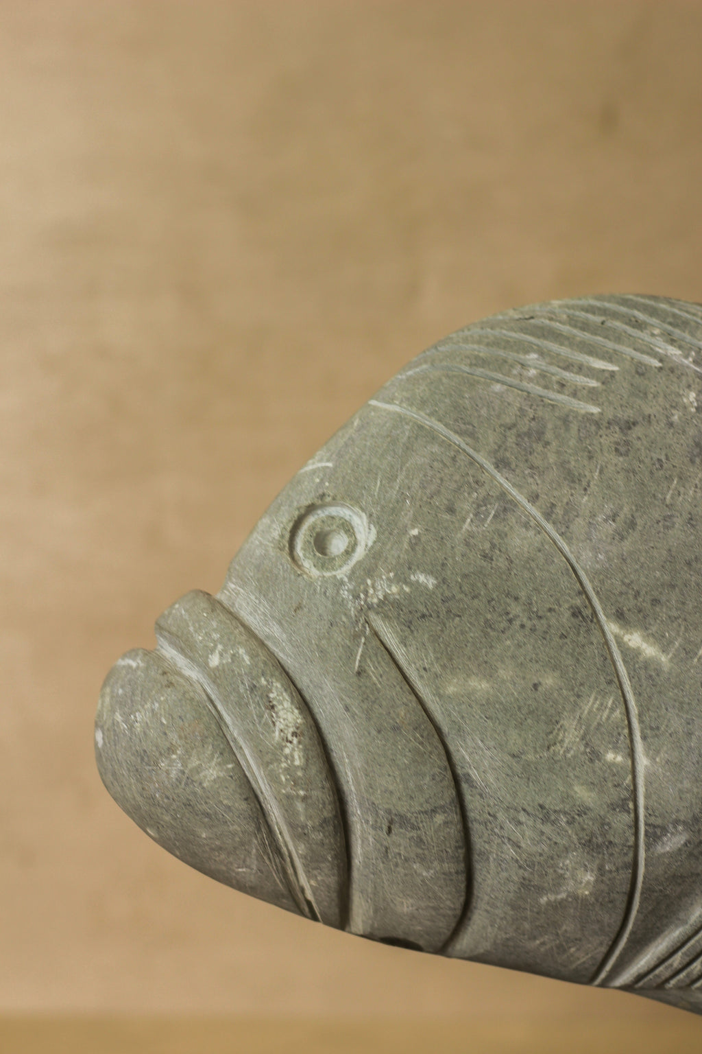 Stone Fish Sculpture - Zimbabwe - 97.2