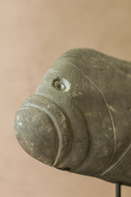 Stone Fish Sculpture - Zimbabwe - 97.2
