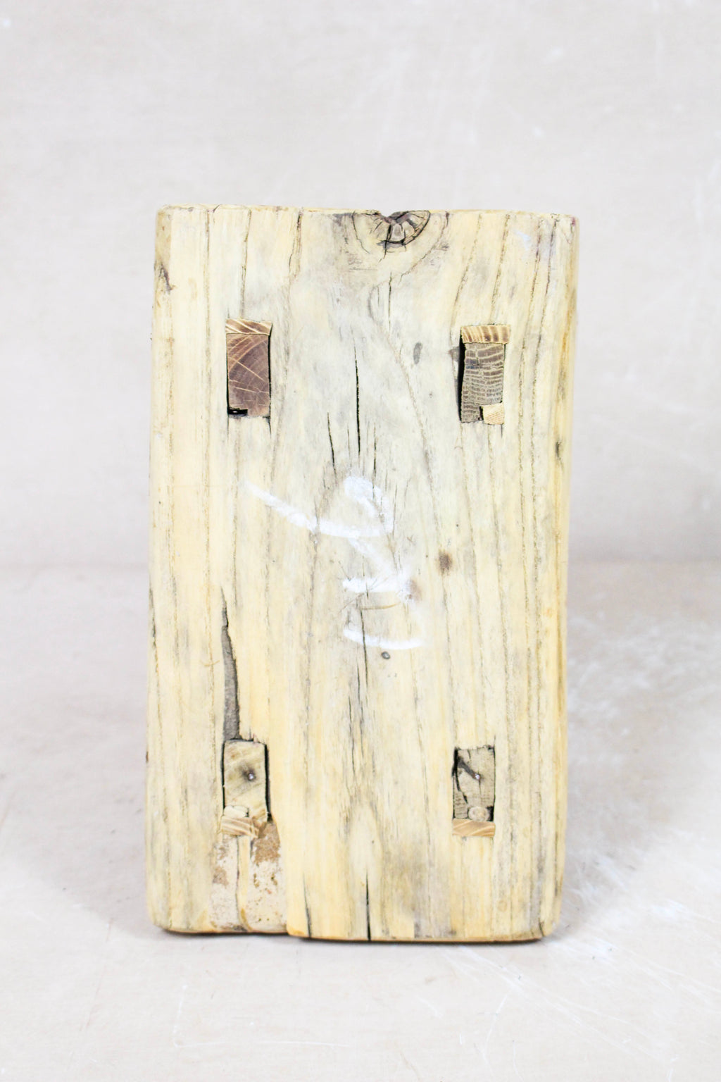 Vintage Rustic Stool - Elm wood - Small - 121