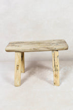 Vintage Rustic Stool - Elm wood - Small - 124