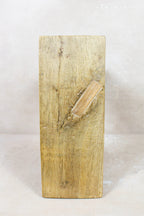 Vintage Rustic Square Elm Wood Stool - 133