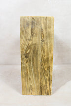 Vintage Rustic Square Elm Wood Stool - 134