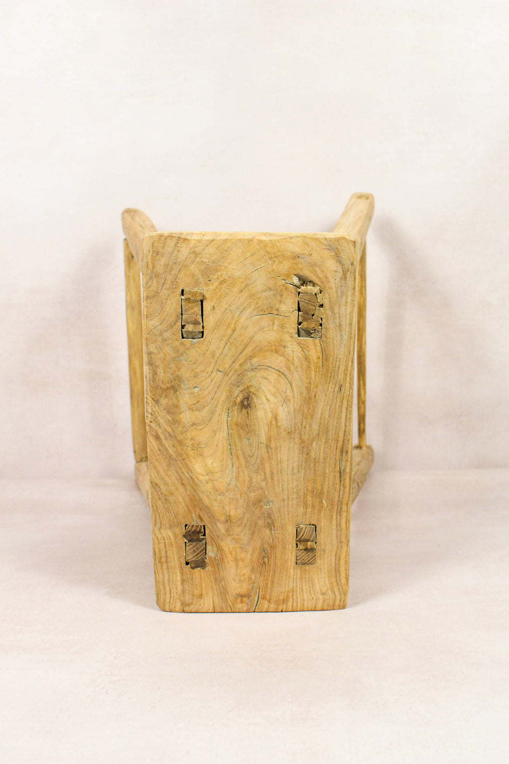 Vintage Rustic Stool - Elm wood - 136