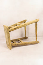 Vintage Rustic Stool - Elm wood - 136