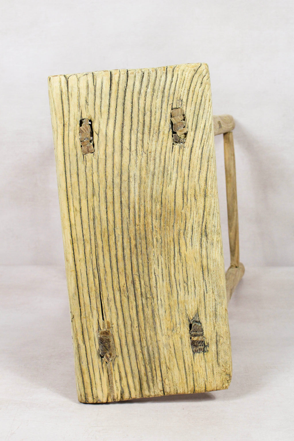 Vintage Rustic Stool - Elm wood - 138