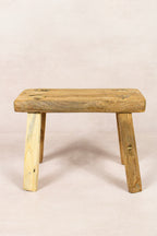 Vintage Rustic Stool - Elm wood - Small - 141