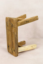 Vintage Rustic Stool - Elm wood - Small - 141