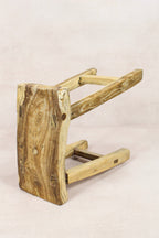 Vintage Rustic Stool - Elm wood - Small - 142
