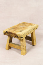 Vintage Rustic Stool - Elm wood - Small - 143