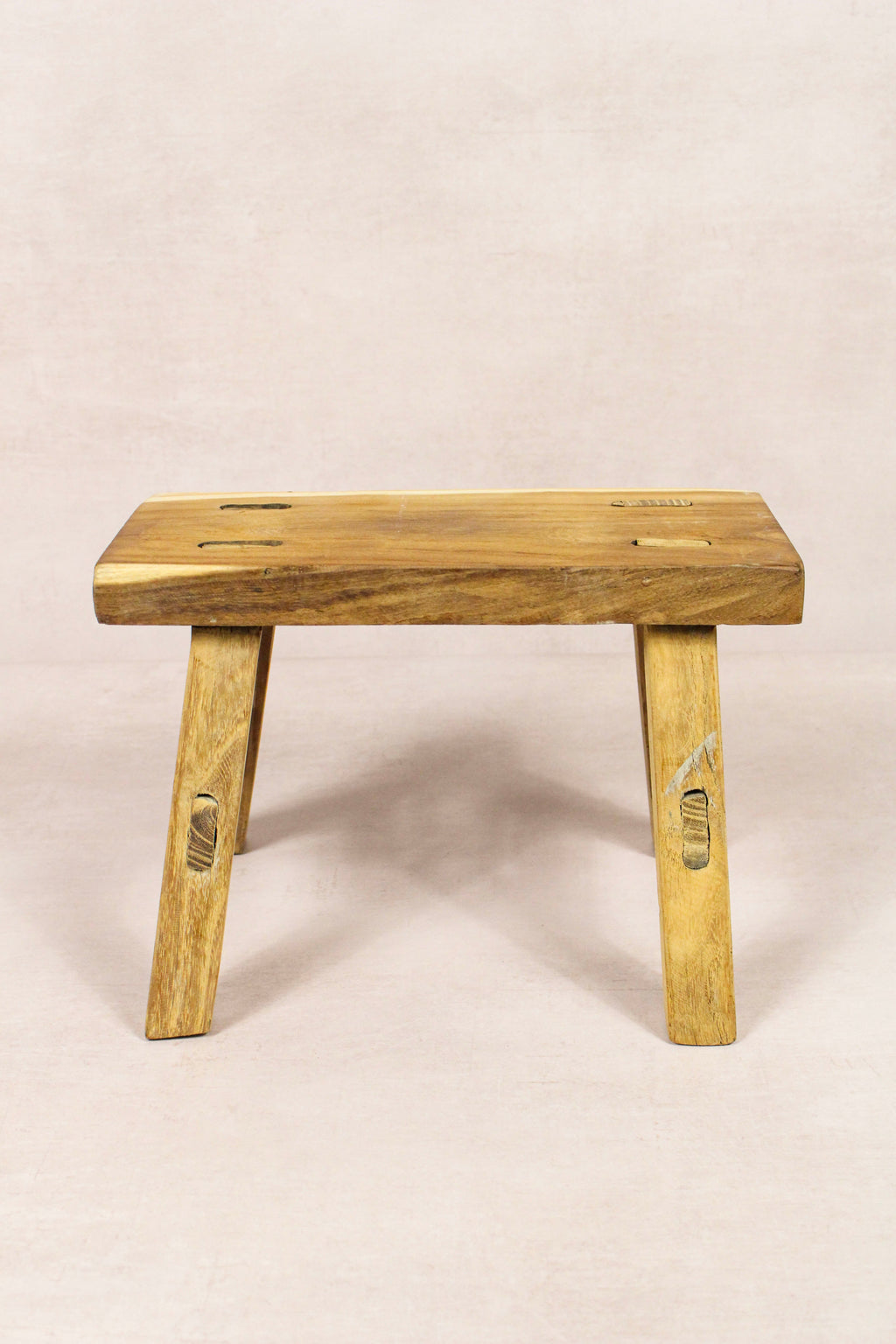 Vintage Rustic Stool - Elm wood - Small - 144
