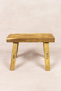 Vintage Rustic Stool - Elm wood - Small - 144