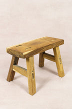 Vintage Rustic Stool - Elm wood - Small - 144