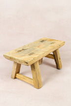 Vintage Rustic Stool - Elm wood - Small - 148