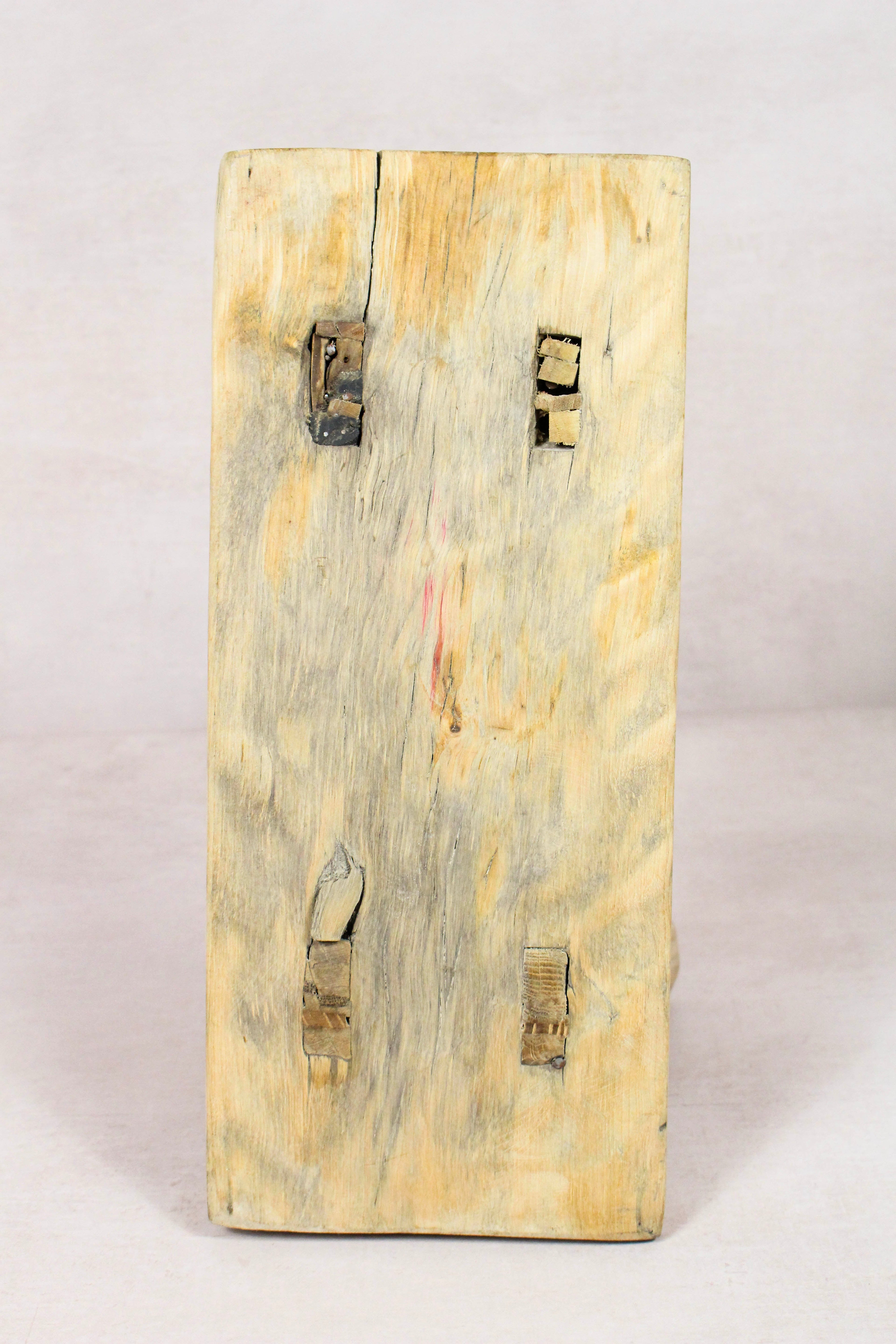 Vintage Rustic Stool - Elm wood - Small - 148