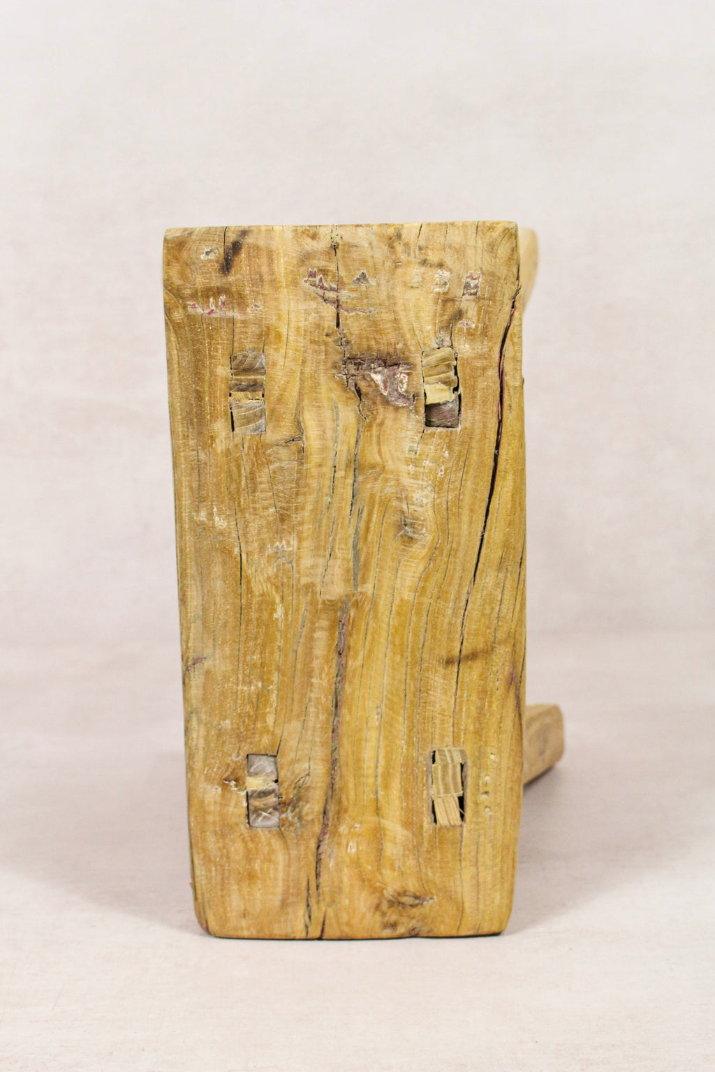 Vintage Rustic Stool - Elm wood - Small - 149