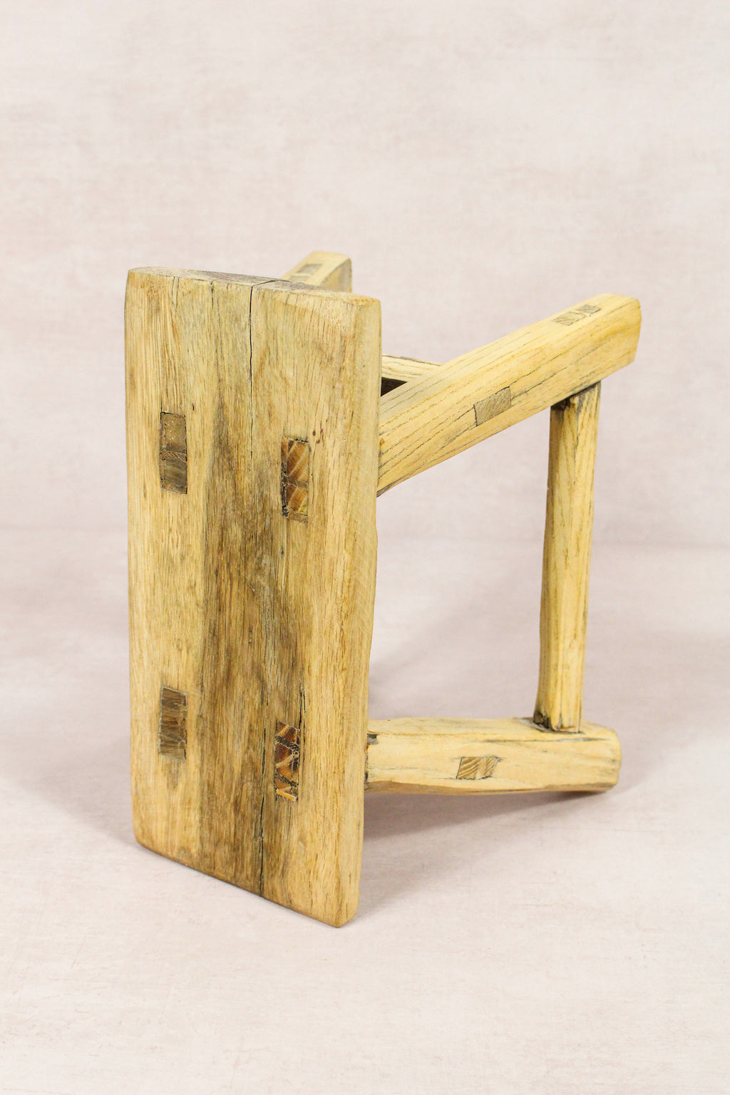 Vintage Rustic Stool - Elm wood - Small - 151