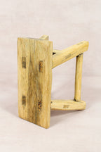 Vintage Rustic Stool - Elm wood - Small - 151