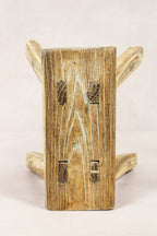 Vintage Rustic Stool - Elm wood - Small - 152