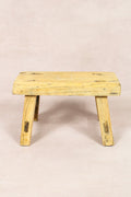 Vintage Rustic Stool - Elm wood - Small - 153