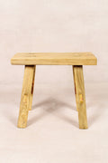 Vintage Rustic Stool - Elm wood - Small - 156