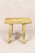 Vintage Rustic Stool - Elm wood - Small - 157