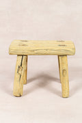 Vintage Rustic Stool - Elm wood - Small - 158