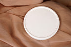 WHITE CONCRETE ROUND ITEM HOLDER