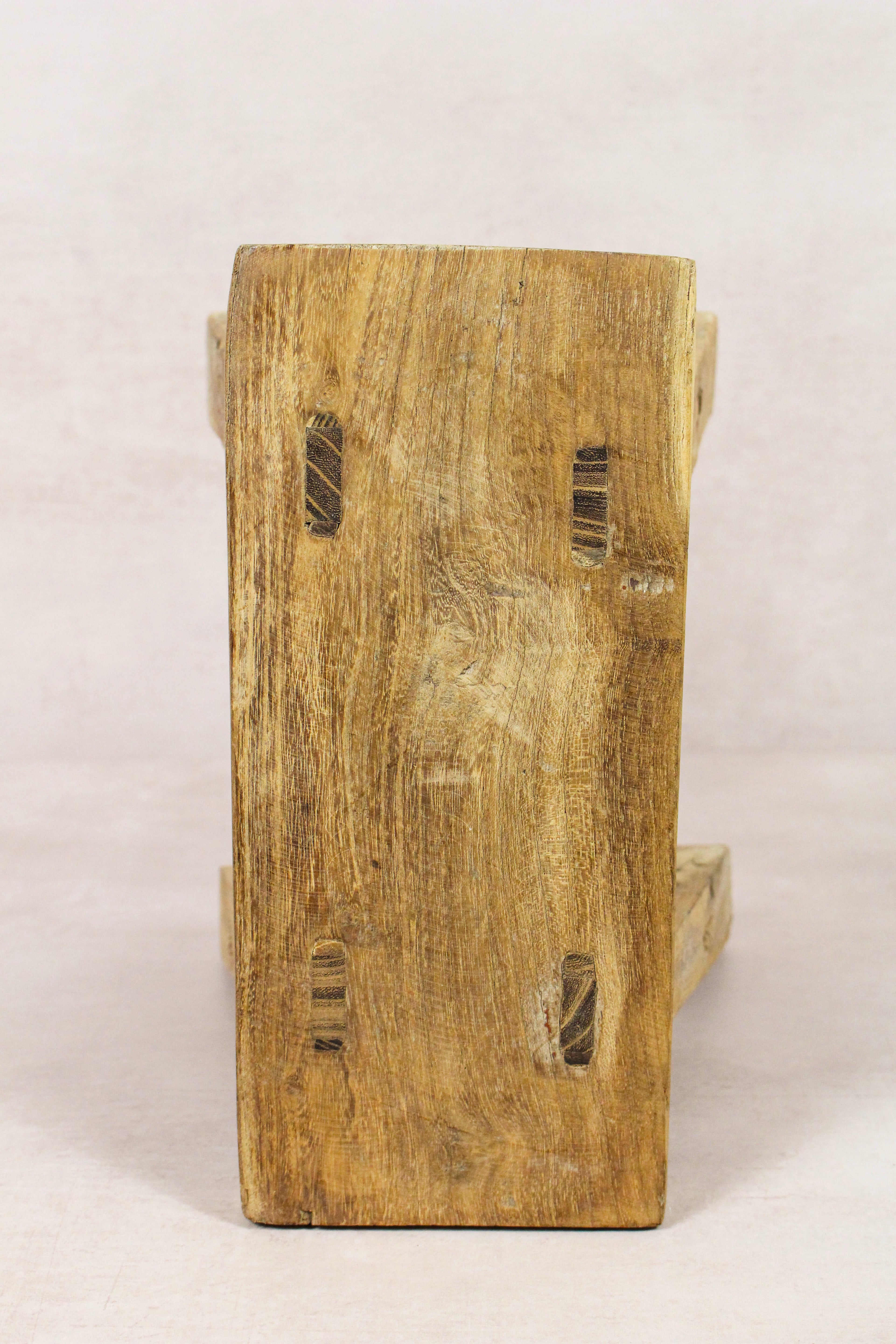 Vintage Rustic Stool - Elm wood - Small - 162