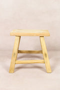 Vintage Rustic Stool - Elm wood - Small - 163