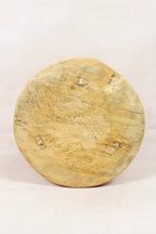 Vintage Rustic Round Stool - Elm wood - 174