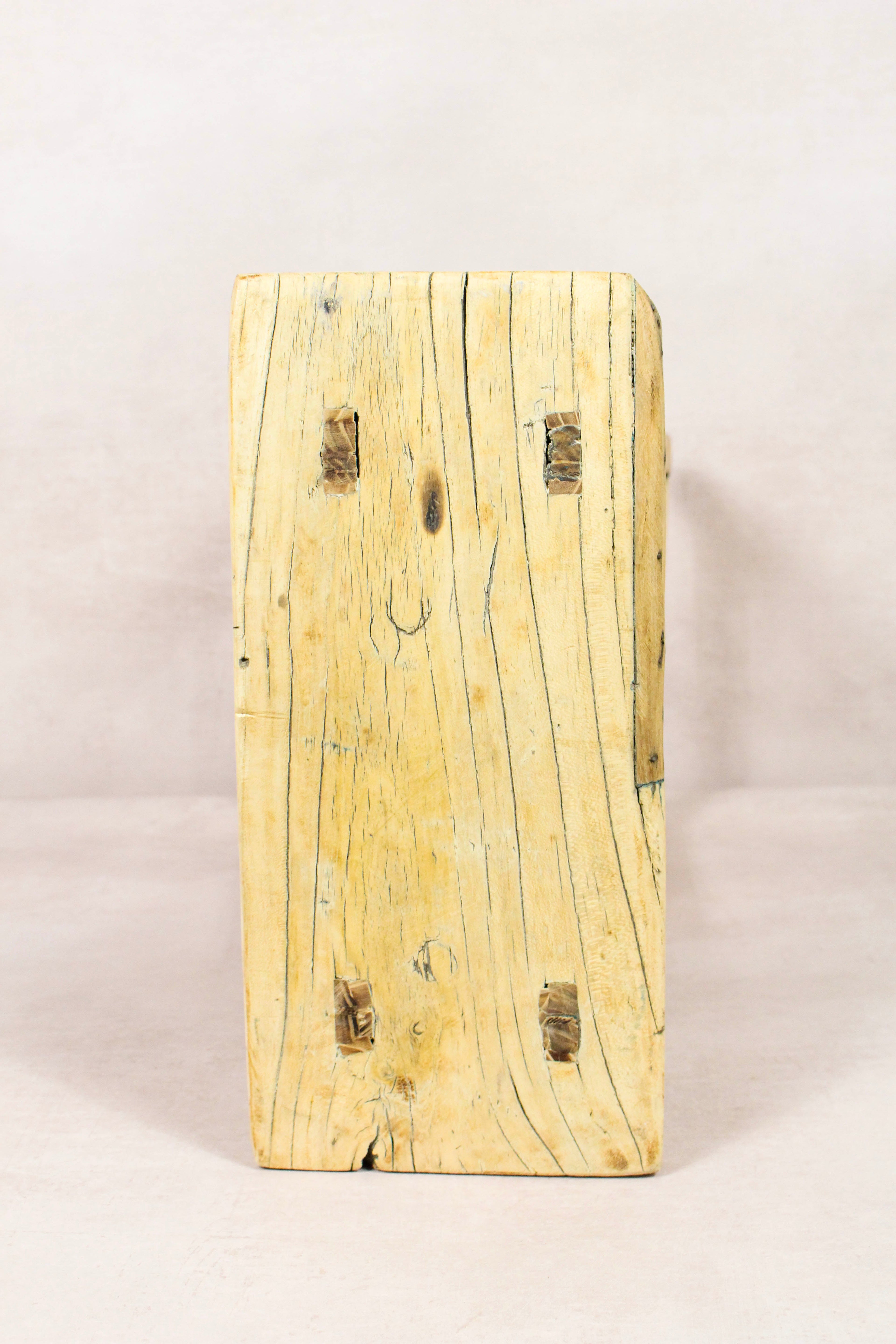 Vintage Rustic Stool - Elm wood - 179