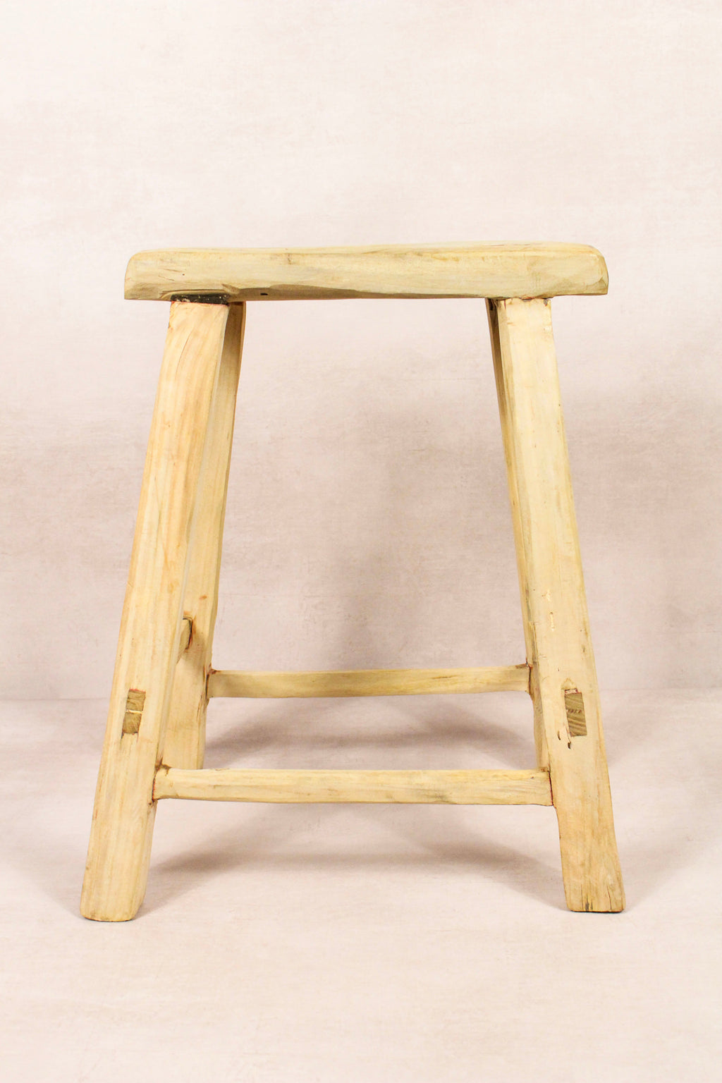 Vintage Rustic Stool - Elm wood - 180
