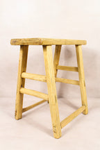 Vintage Rustic Stool - Elm wood - 181
