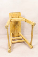 Vintage Rustic Stool - Elm wood - 181