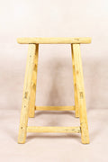 Vintage Rustic Stool - Elm wood - 182