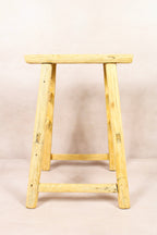Vintage Rustic Stool - Elm wood - 182