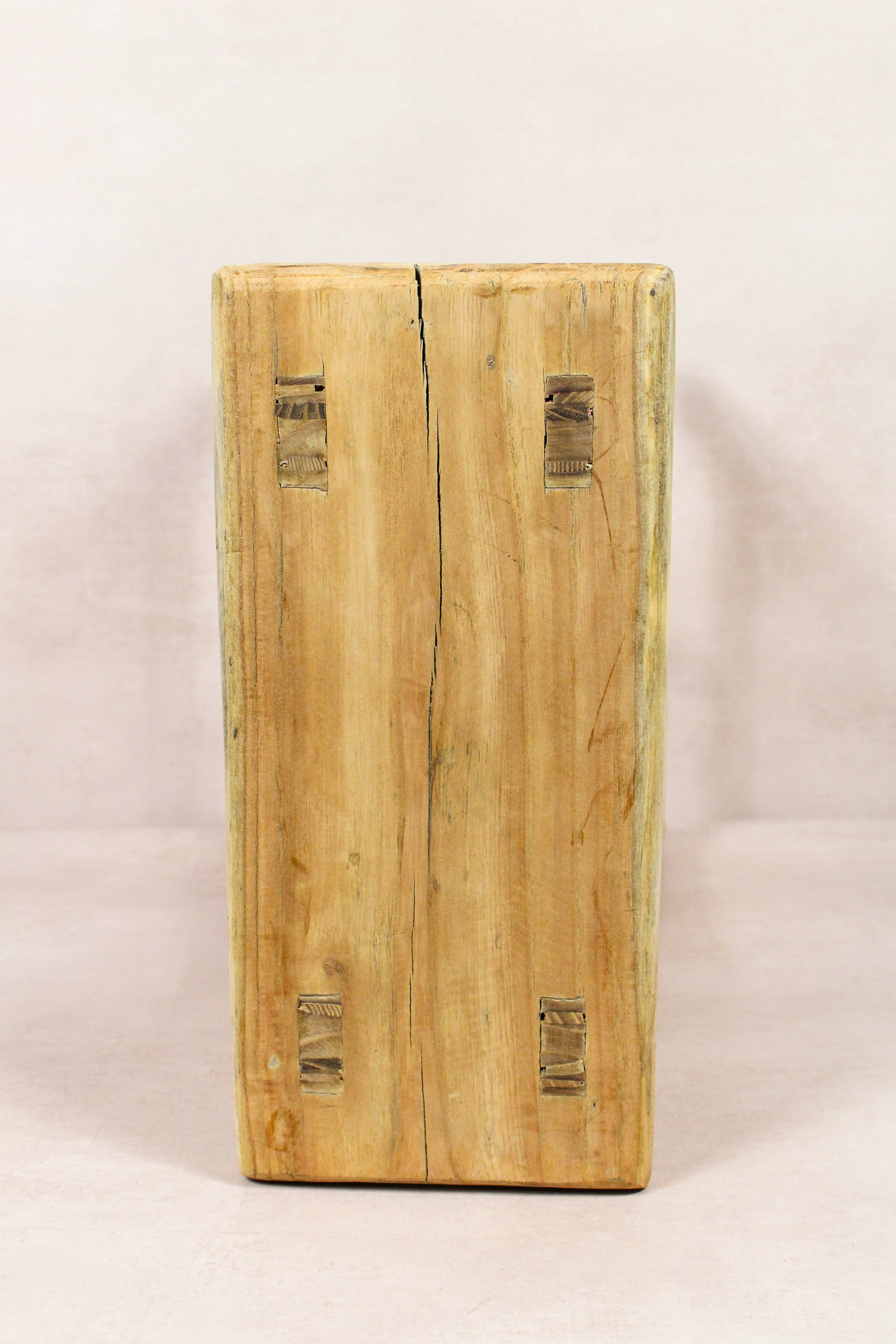 Vintage Rustic Stool - Elm wood - 184