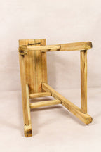 Vintage Rustic Stool - Elm wood - 184