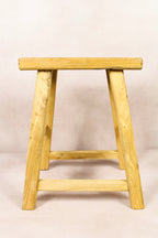 Vintage Rustic Stool - Elm wood - 188