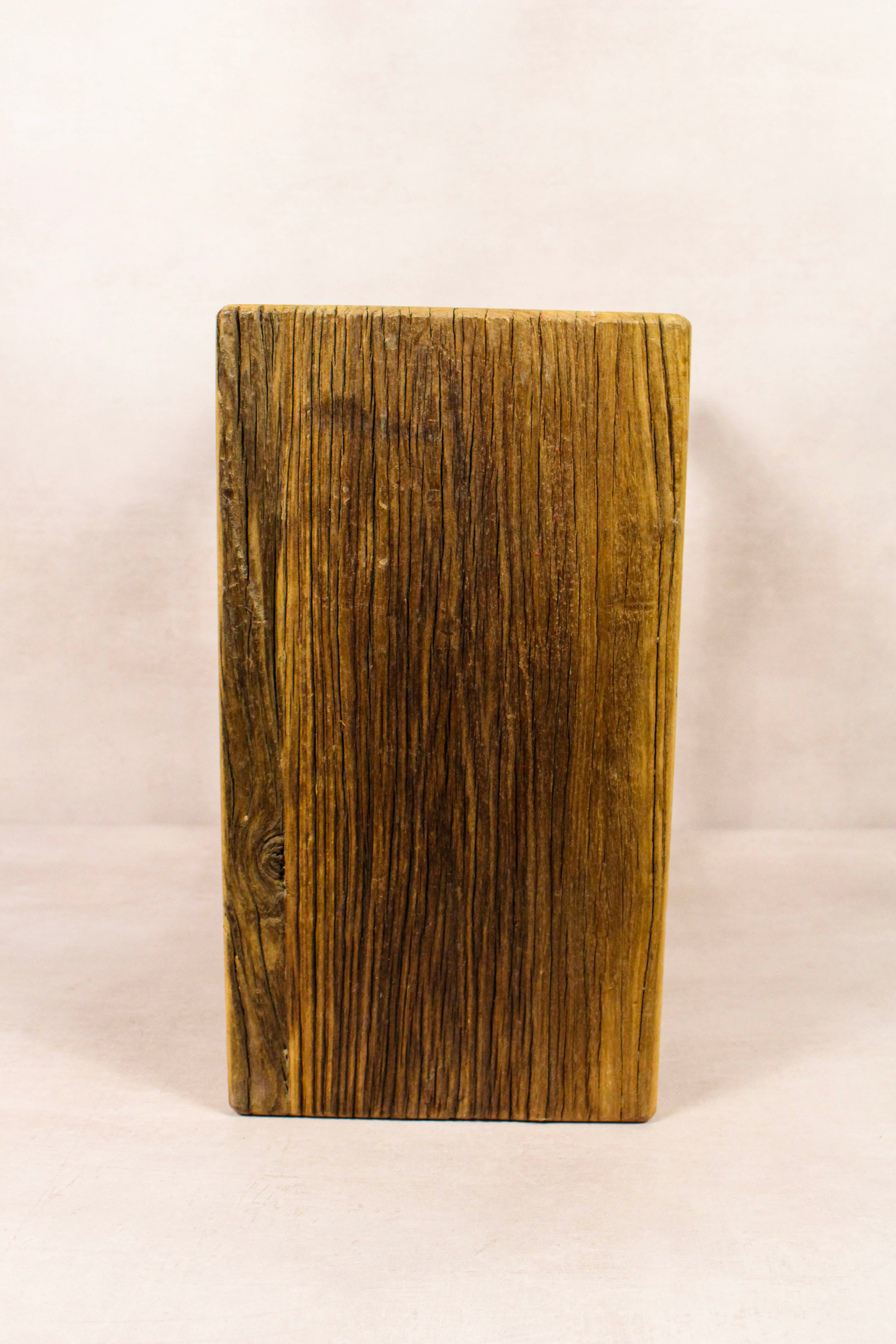 Vintage Rustic Stool - Elm wood - 188