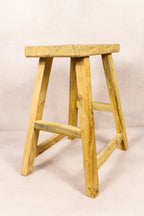 Vintage Rustic Stool - Elm wood - 189