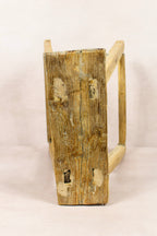 Vintage Rustic Stool - Elm wood - 190