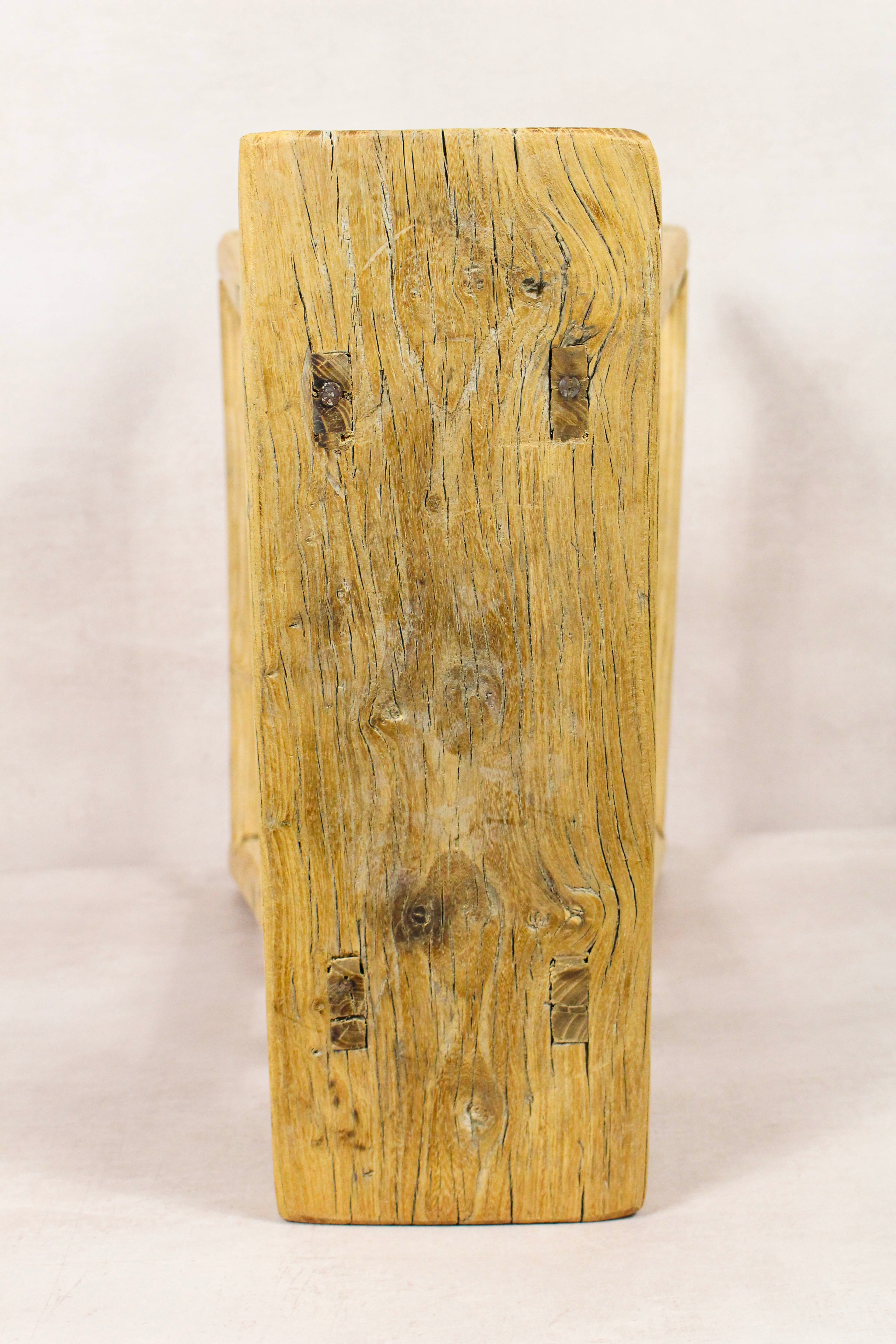 Vintage Rustic Stool - Elm wood - 191