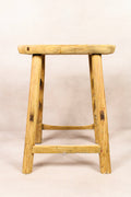 Vintage Rustic Stool - Elm wood - 192