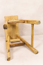 Vintage Rustic Stool - Elm wood - 192